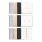 کلید هوشمند Tile سری A تحت KNX  مدل HDL-M/PTXRA.1
