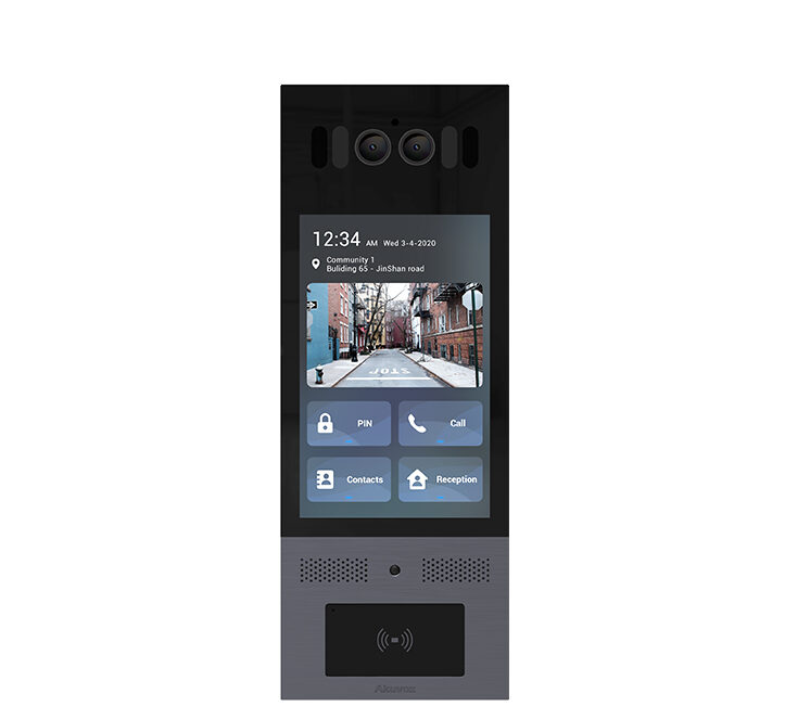 akuvox-X915-front آیفون تصویری Akuvox مدل X915 - تصویر 1